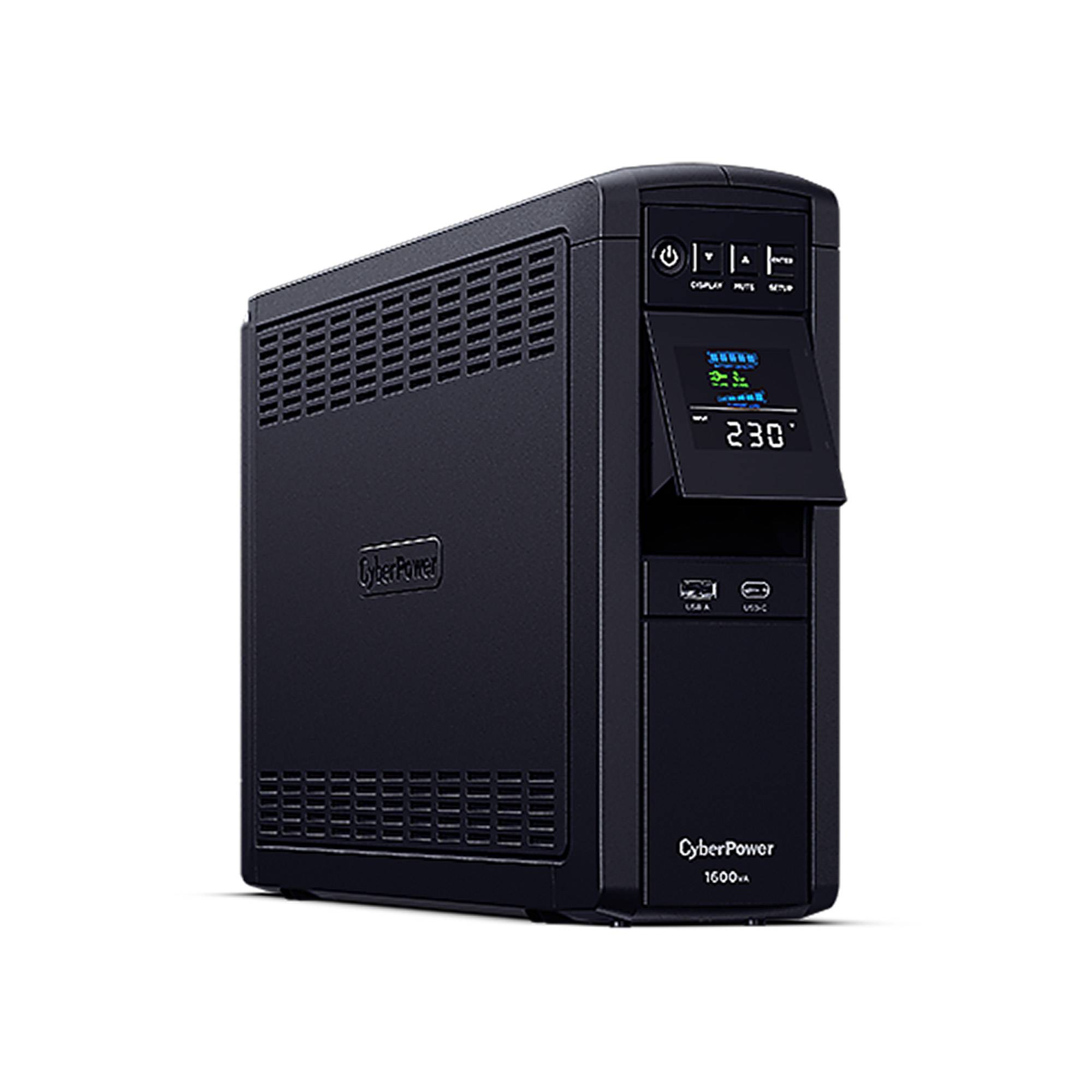CyberPower USV, PFC-Serie, 1600VA/900W, Line-Interactive, reiner Sinus, USB/RS232,