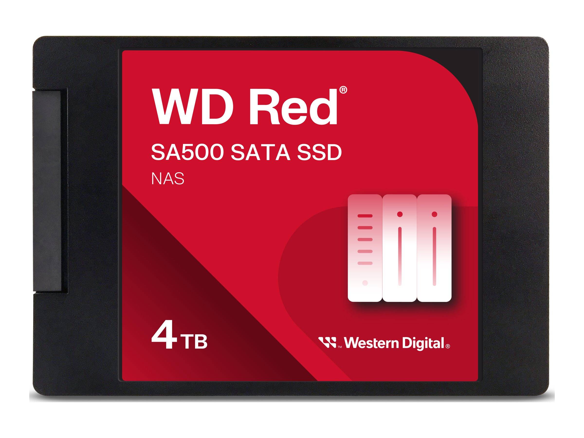 WD Red SA500 WDS400T2R0A - SSD - 4 TB - intern - 2.5"" (6.4 cm)