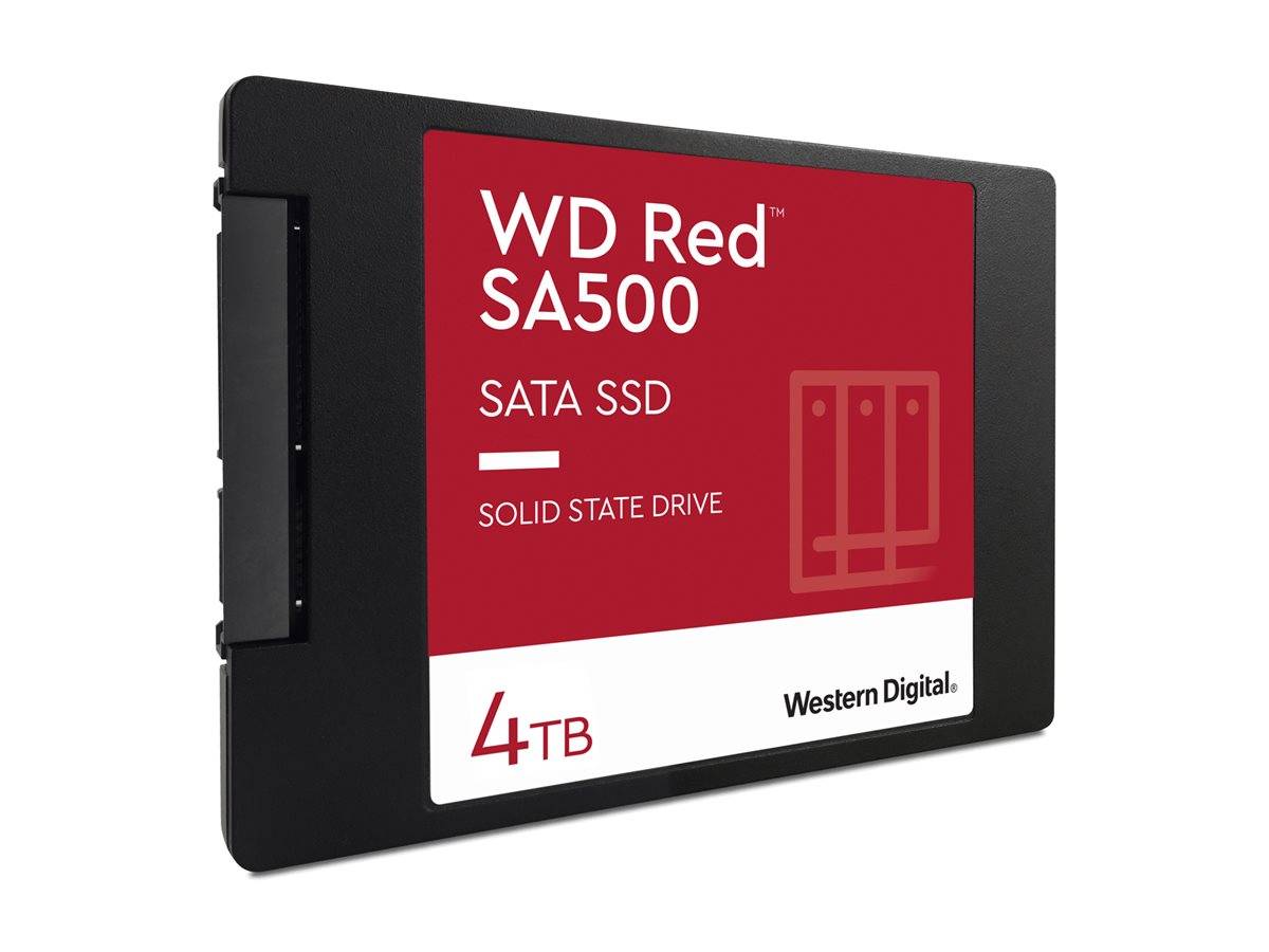 WD Red SA500 WDS400T2R0A - SSD - 4 TB - intern - 2.5"" (6.4 cm)