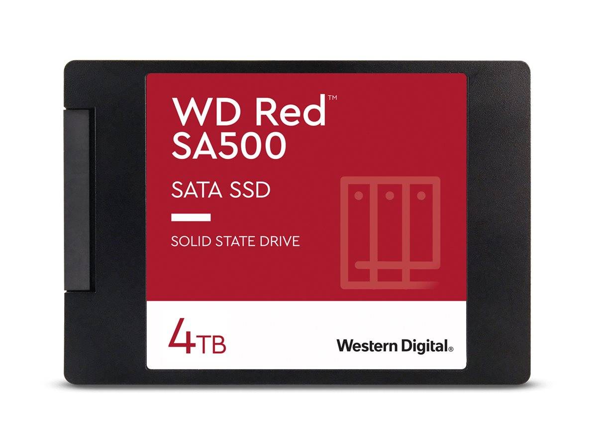 WD Red SA500 WDS400T2R0A - SSD - 4 TB - intern - 2.5"" (6.4 cm)