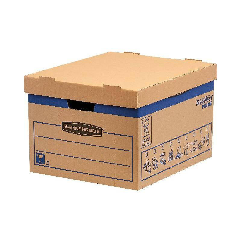 Fellowes BANKERS BOX Umzugskarton SmoothMove FastFold, 47 l