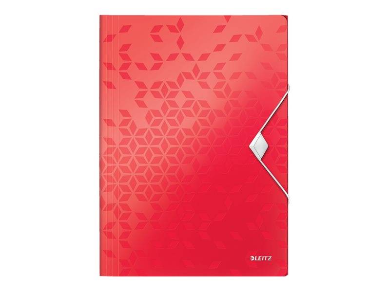 ESSELTE LEITZ - Leitz WOW - Aktenmappe mit 3 Klappen - für A4 (210 x 297 mm)