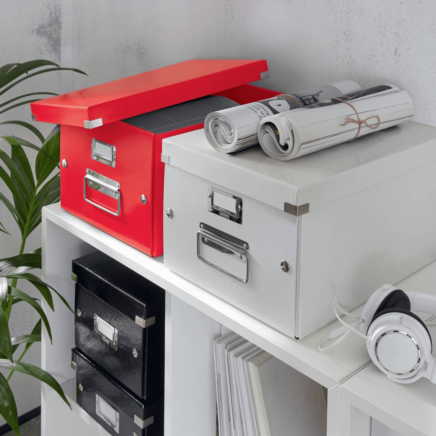 Esselte Leitz Click & Store WOW - Aufbewahrungsbox - für CDs