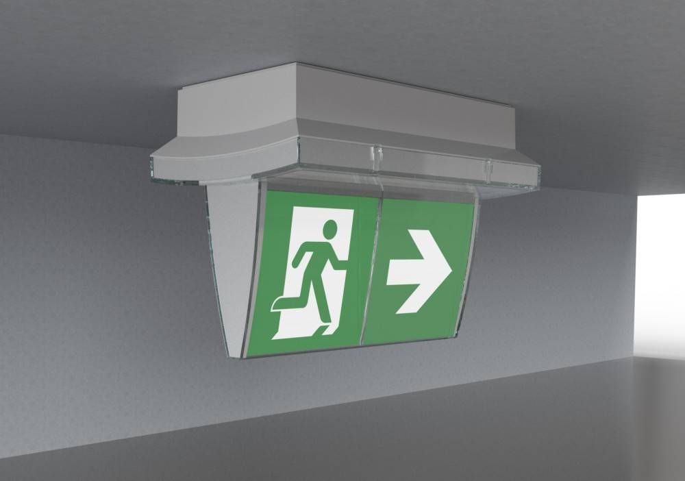 RP-Technik Rettungszeichenleuchte PMD403WL