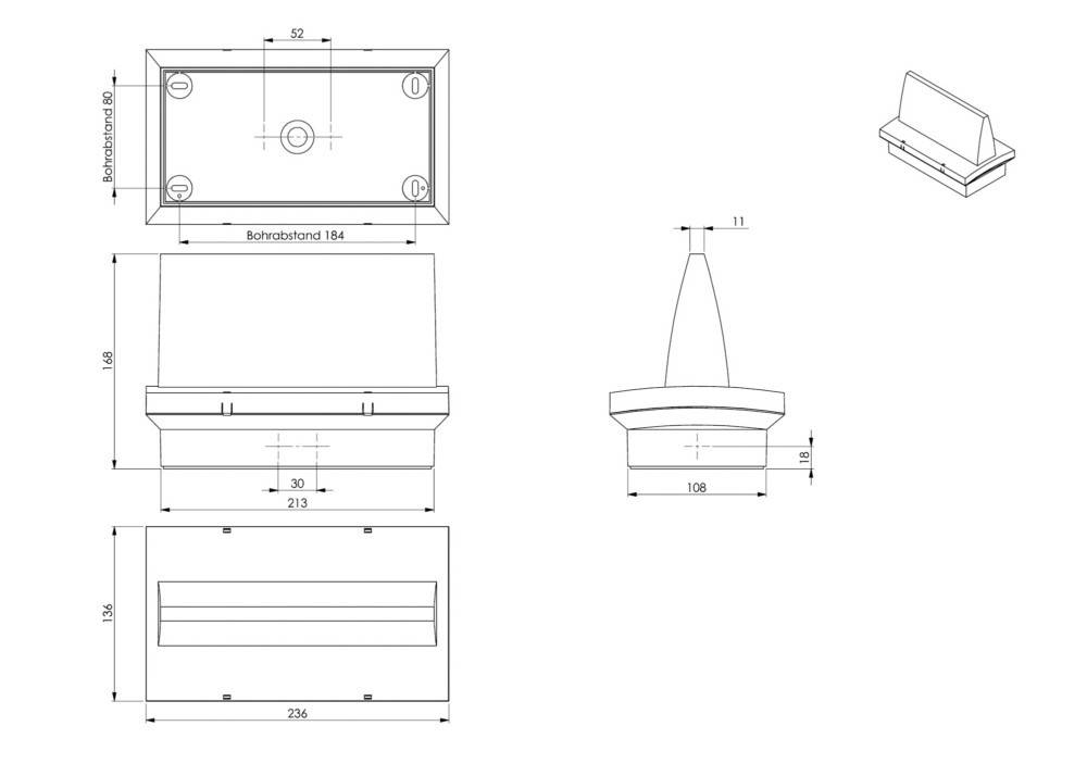 RP-Technik LED-Rettungszeichenleuchte PMD401SC