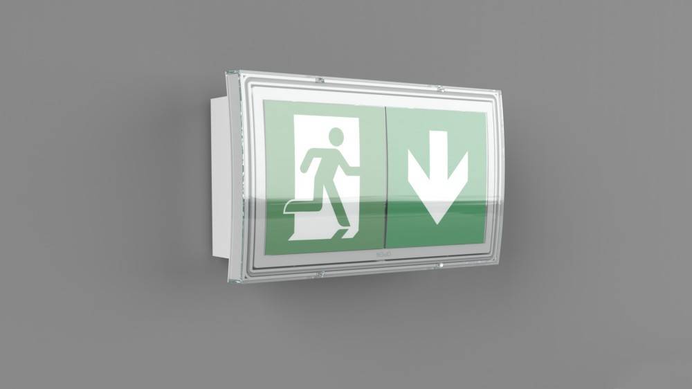 RP-Technik LED-Rettungszeichenleuchte PMW009ML