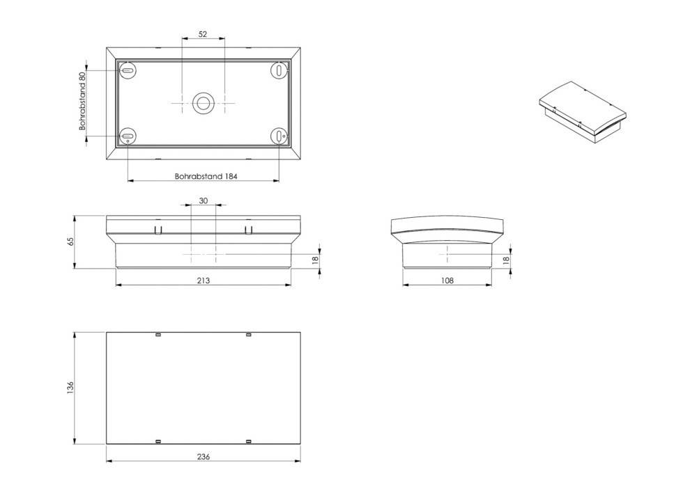 RP-Technik LED-Rettungszeichenleuchte PMW403SC
