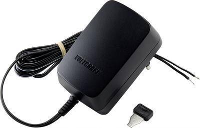 VOLTCRAFT VC-11258695 Steckernetzteil, einstellbar 3 V/DC, 4.5 V/DC, 5 V/DC, 6 V/DC, 7.5 V/DC, 9 V/DC, 12 V/DC 1.5 A 18
