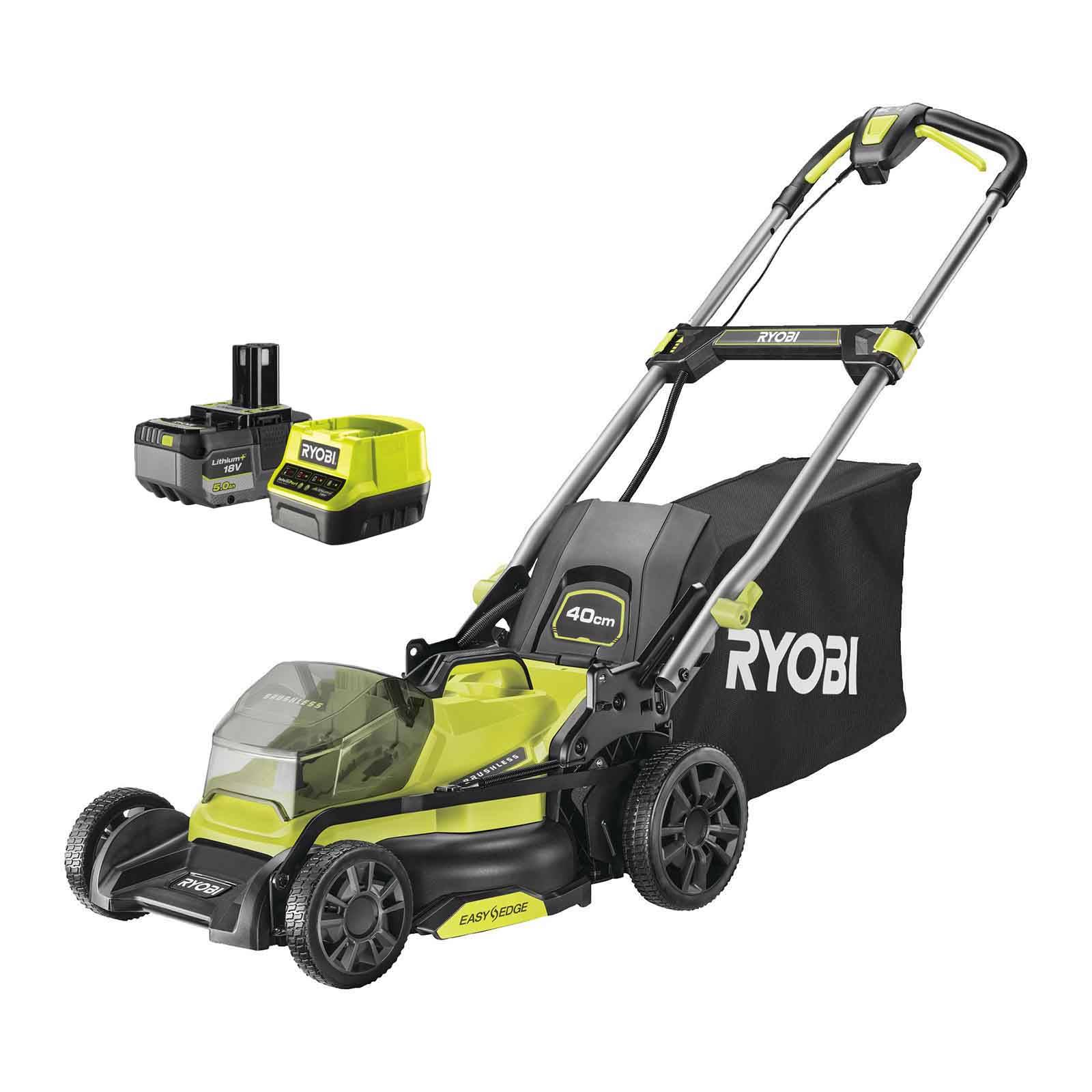 RYOBI Akku-Rasenmäher RY18LMX40C-150 ONE+ 18V 5Ah