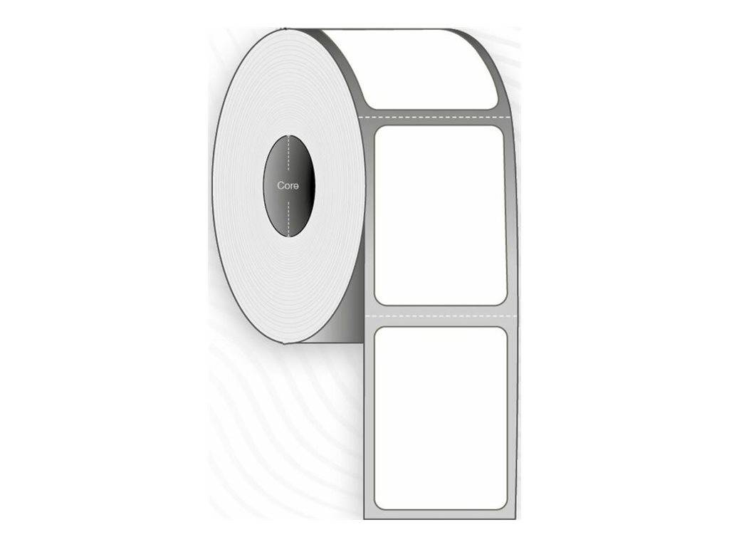 Capture Polyester - permanenter Klebstoff - unbeschichtet - weiß - 102 x 203 mm