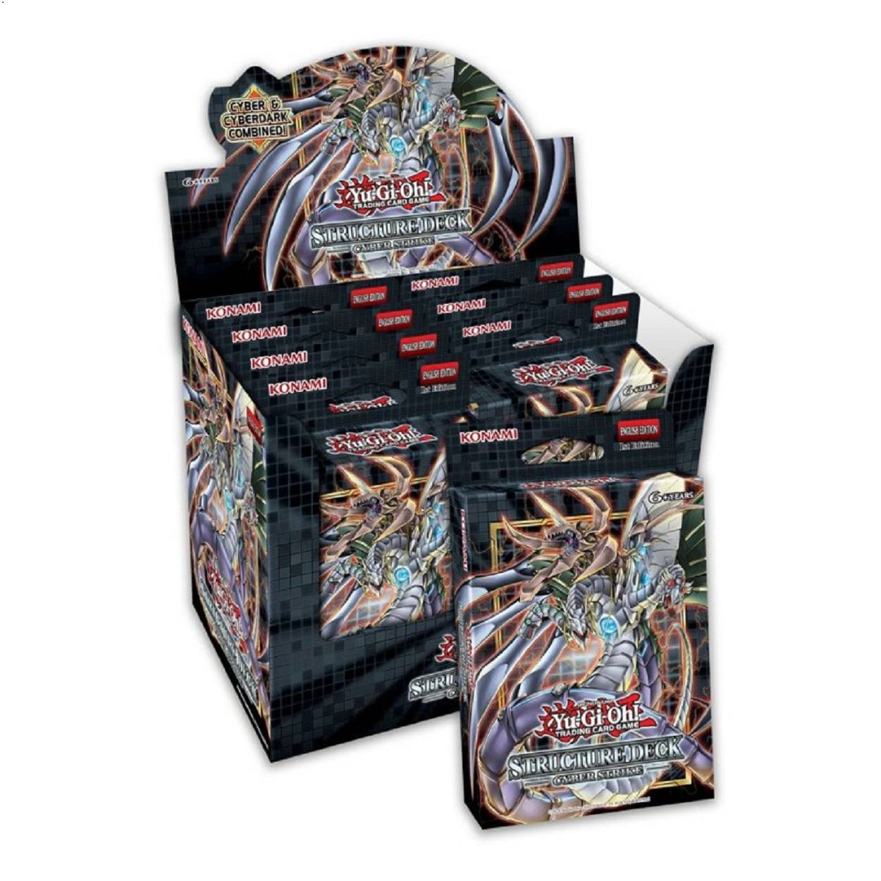 Yu-Gi-Oh! Cyber Strike Display Structure Deck Englisch