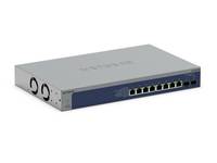 Netgear S3600 Series XS508TM - Switch - 2+/L3 Lite - Smart - 8 x 10/25 Gigabit E