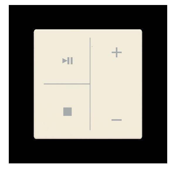 Busch-Jaeger Abdeckung als Taster 4f LFMW#2CKA006199A0256