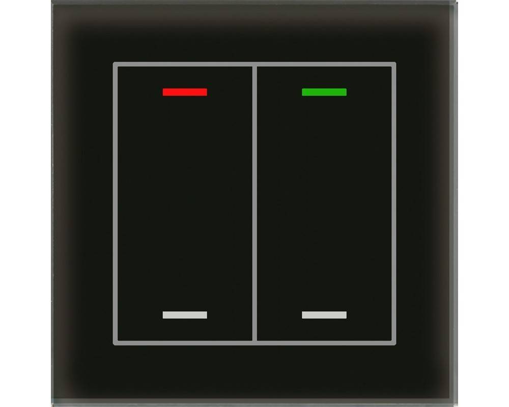 MDT technologies KNX Glastaster II Light 2- GTL-200S.02S