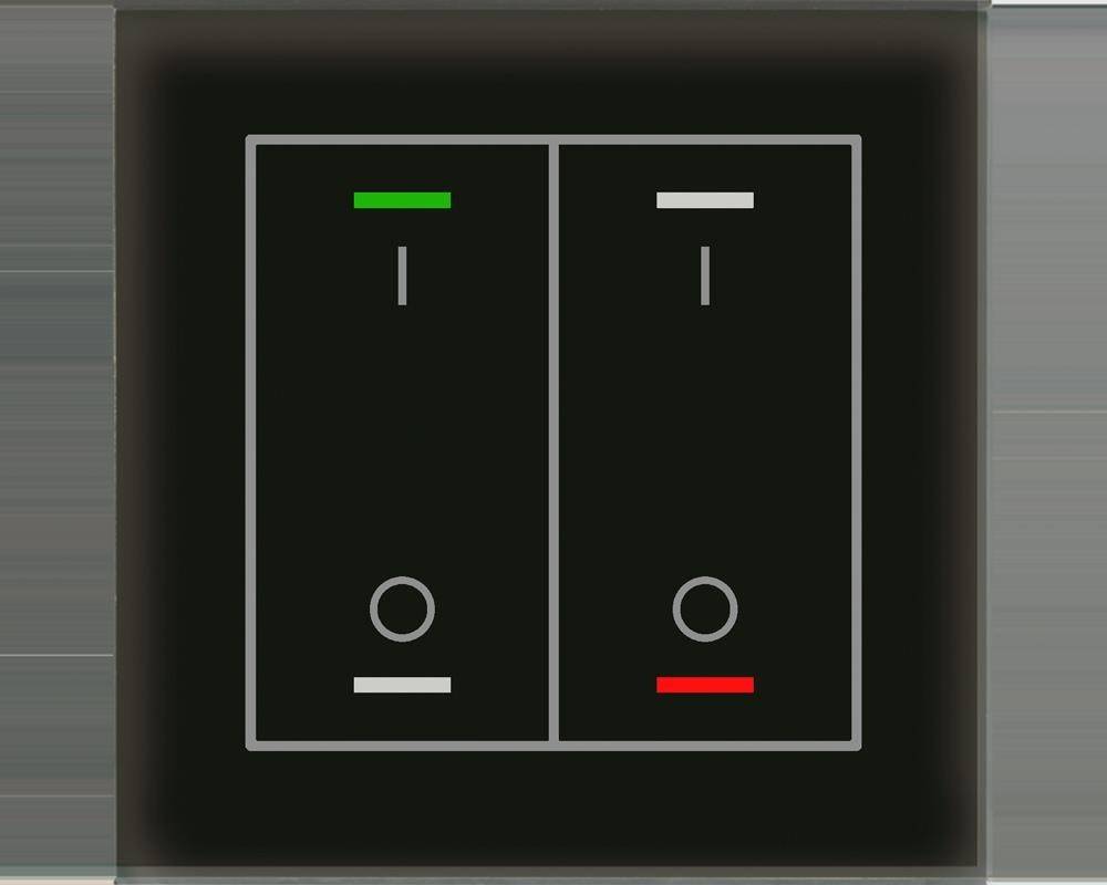 MDT technologies Glastaster II Light 2-fach BE-GTL2TS.B1S