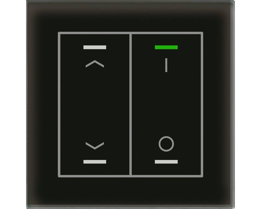 MDT technologies KNX Glastaster II Light 2- GTL-2TCS.02S