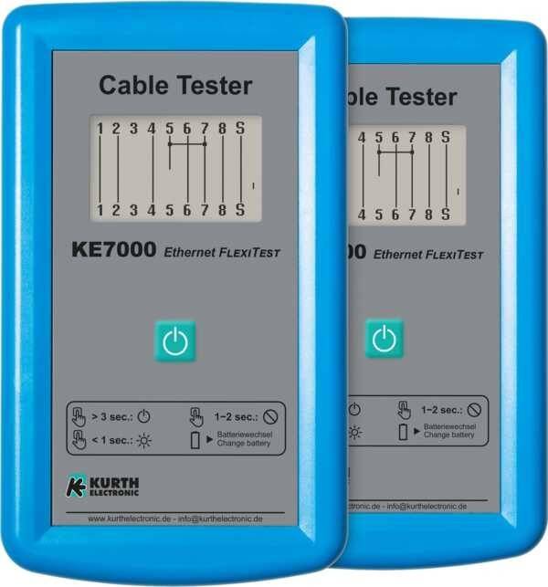 Gossen Metrawatt LAN Kabeltester KE7000 Set