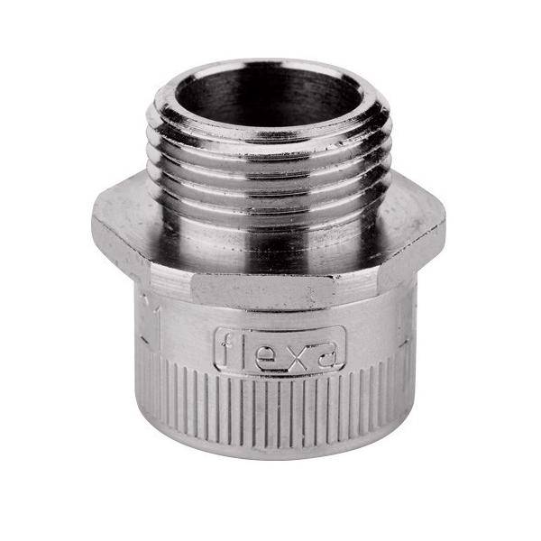 Flexa Metallverschraubung gerade 15801810012
