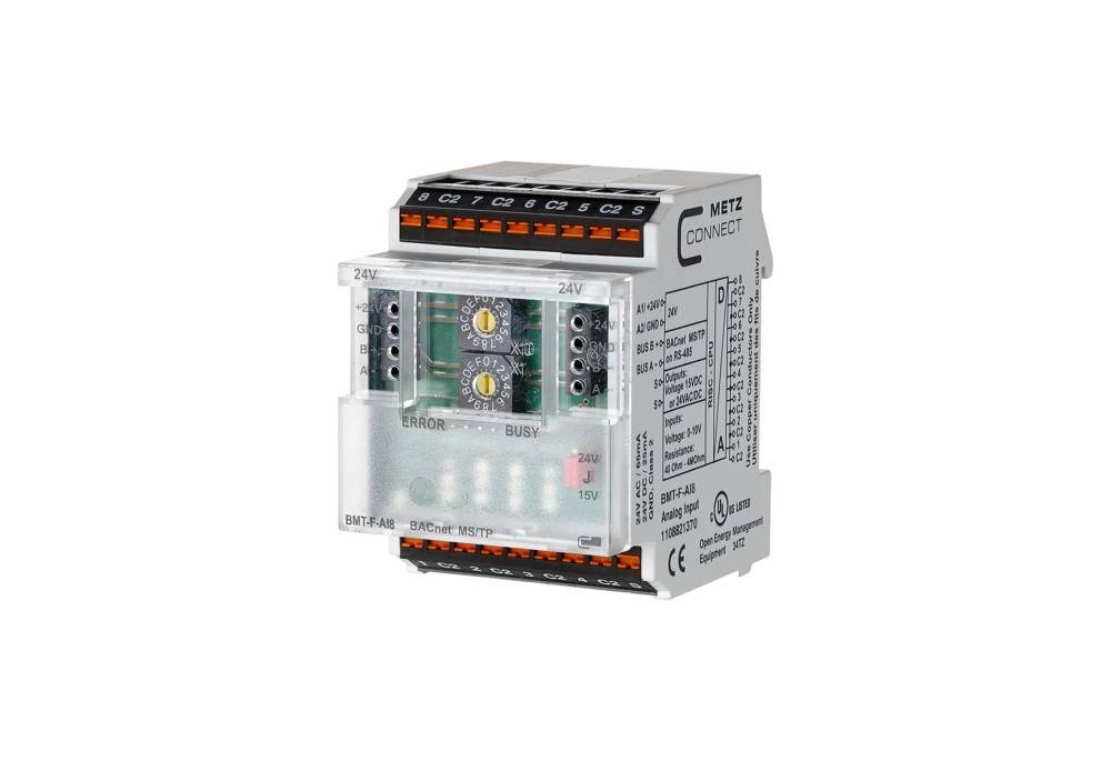 Metz Connect BMT-F-AI8 BACnet MS/TP 1108821370