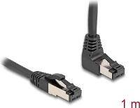 Delock - Netzwerkkabel - RJ-45 (M) nach oben angewinkelt zu RJ-45 (M)