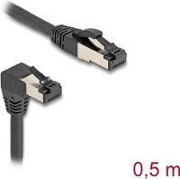 Delock RJ45 Netzwerkkabel Cat.8.1 S/FTP 90° unten gewinkelt - Netzwerk - CAT 8 -