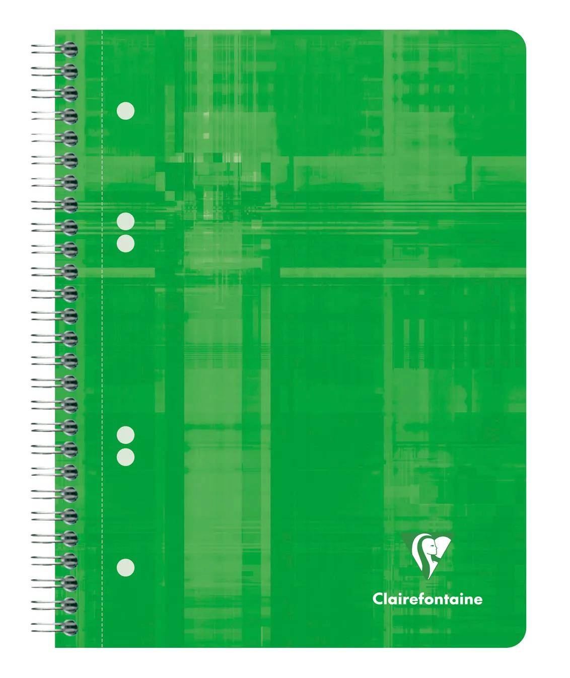 Clairefontaine 5x Collegeblock A5, 80 Blatt kariert 90g - Sortiert 8572C
