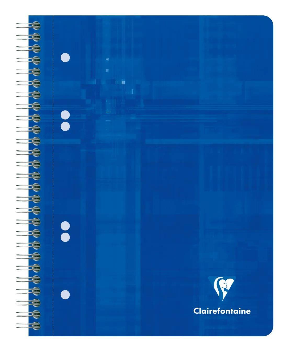 Clairefontaine 5x Collegeblock A5, 80 Blatt kariert 90g - Sortiert 8572C