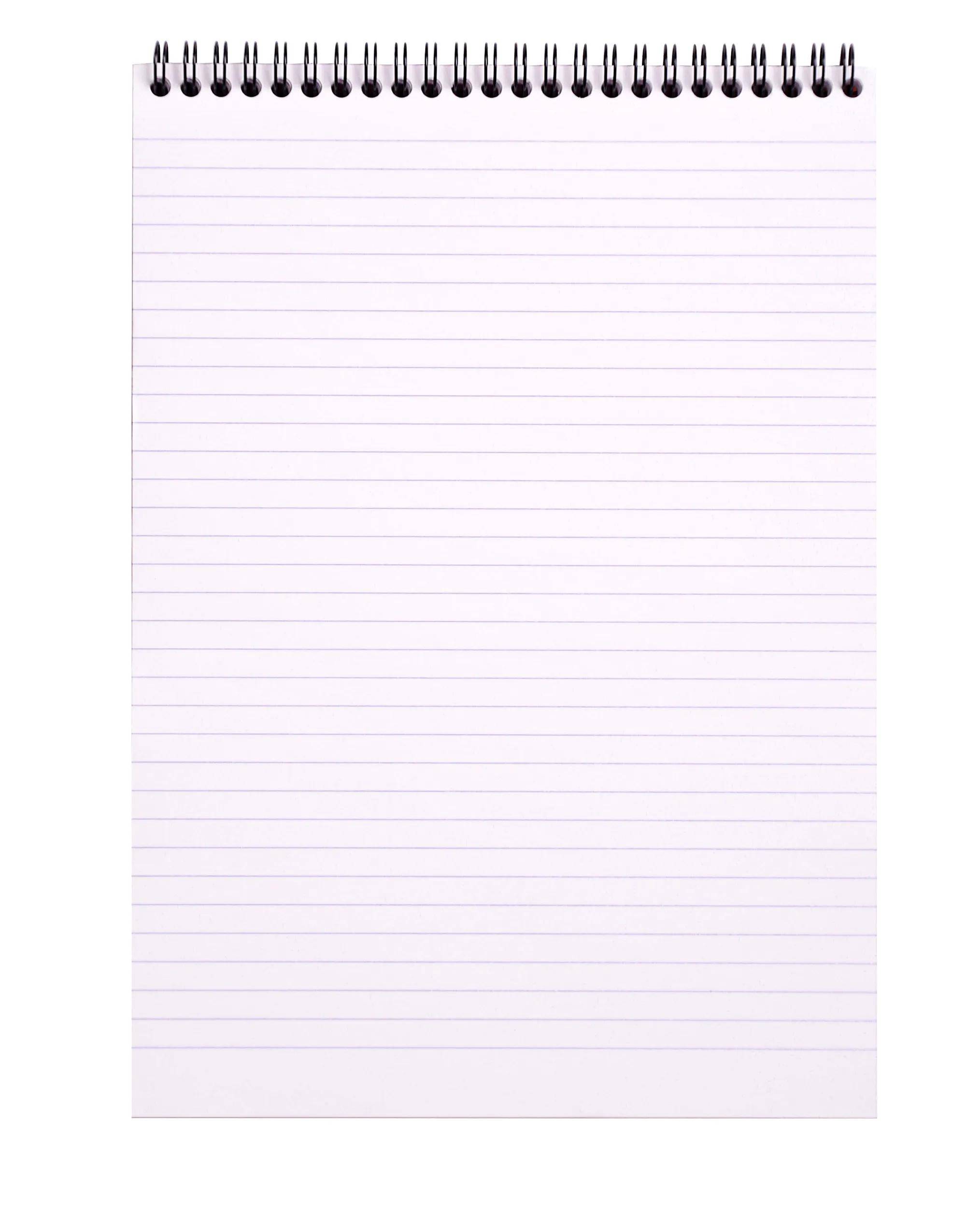 Rhodia 5x Spiralblock Rhodia Notepad A4, 80 Blatt liniert 80g - Orange 18501C