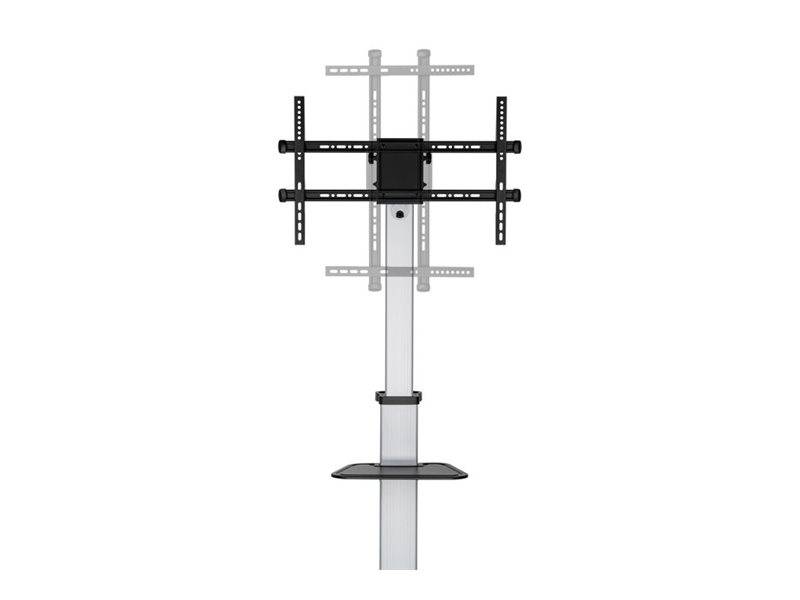 equip - Wagen - für Flachbildschirm / AV-Ausrüstung - rotate LFD trolley - Kunststoff, stainless steel, Aluminium - Schw