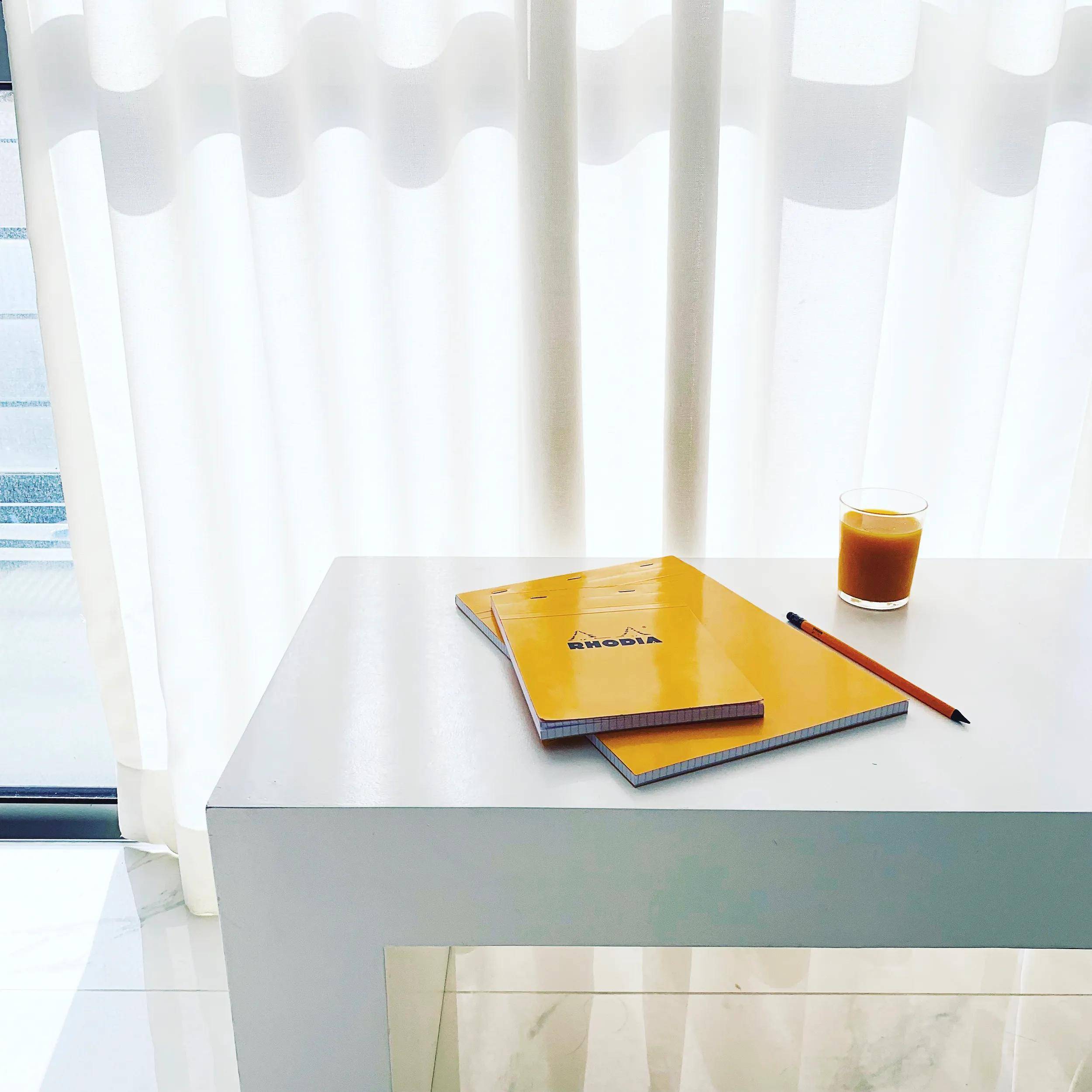Rhodia 10x Rhodia Notizblock No.13 A6 80 Blatt liniert 80g - Orange 13600C