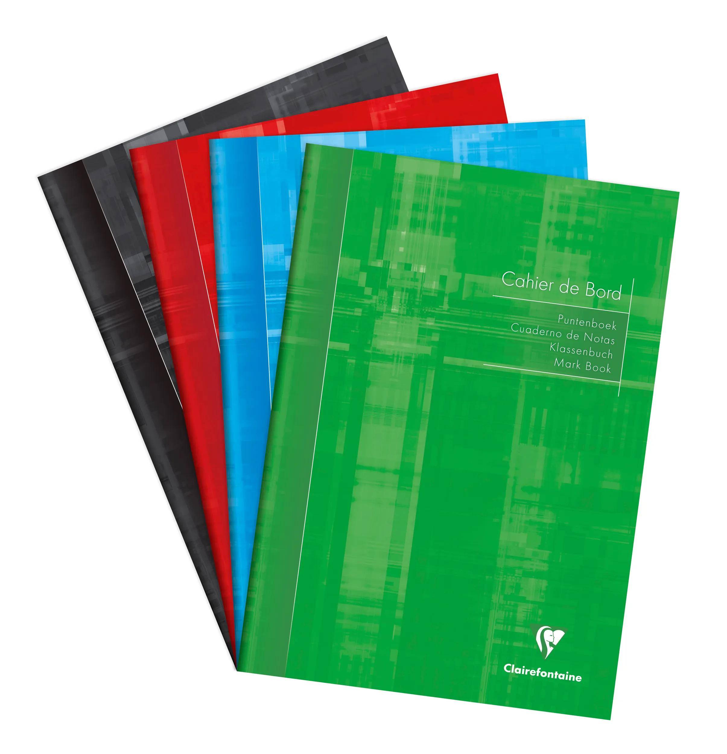 Clairefontaine 10x Klassenheft DIN A4, 36 Blatt, 90g - Sortiert 3139C