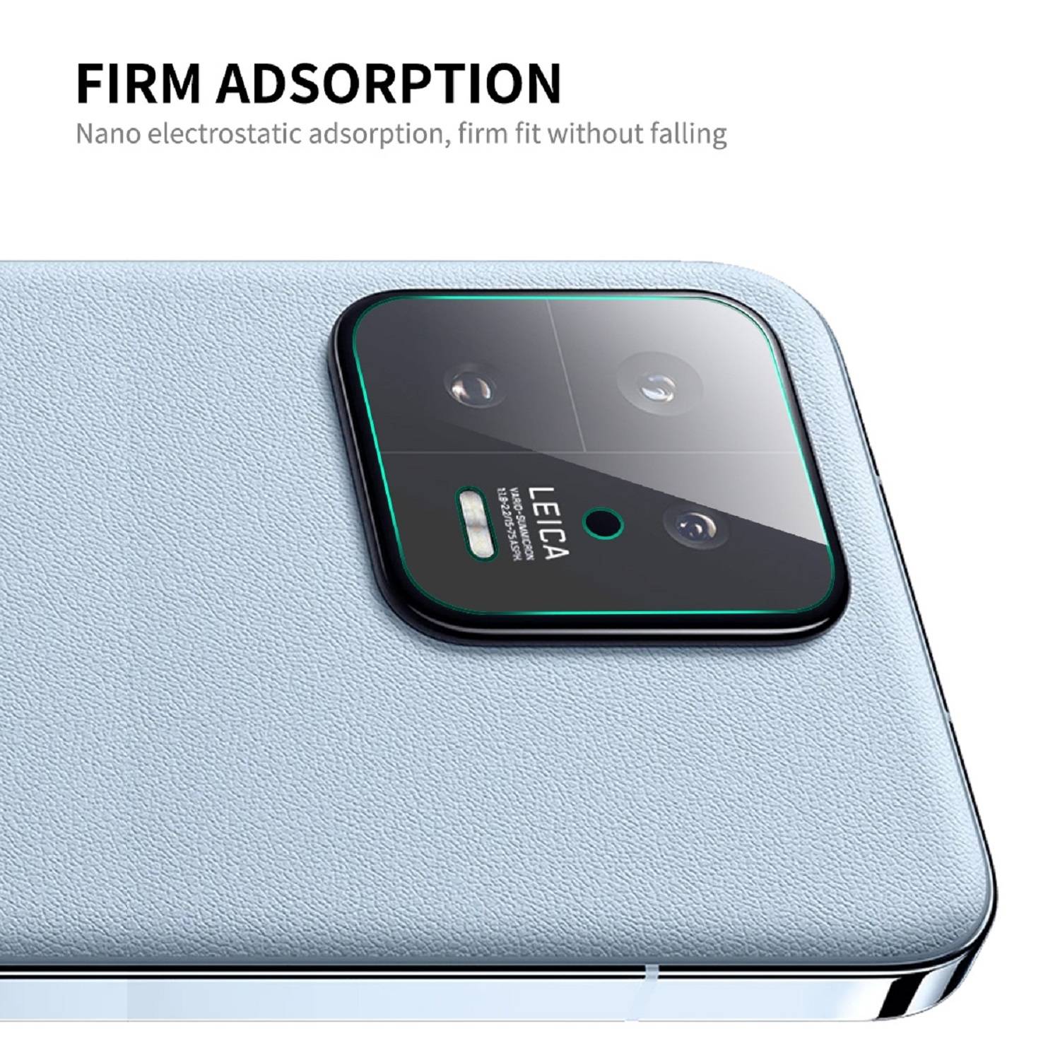 1x Kamera 9H Panzerhartglas für Xiaomi 13 3D KLAR ECHTES TEMPERED Panzerglas Kameraglas Kamerhartglas Kameraschutzglas Schutzglas Schutzfolie