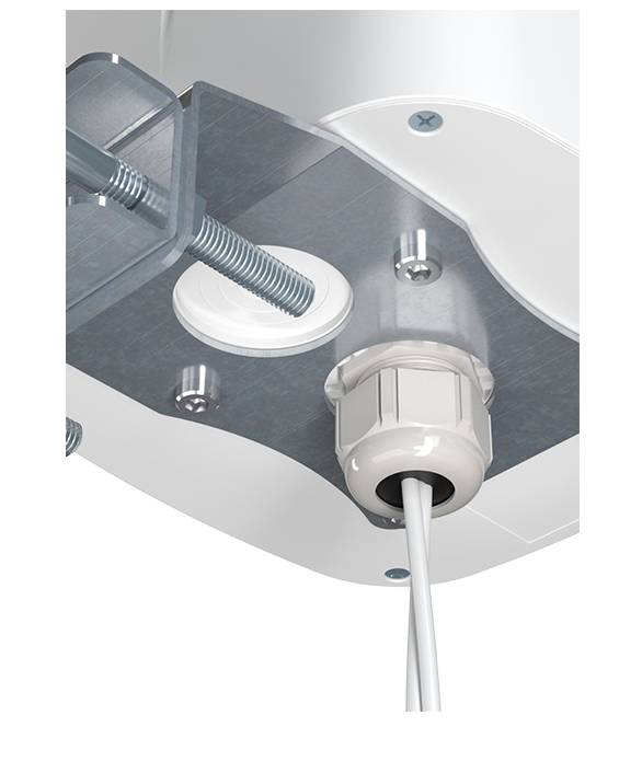 QuOmni AO5G2-G LTE / 5G Rundstrahlantenne - Global, 4dBi, 2x2 MIMO, IP67, 5m / SMA