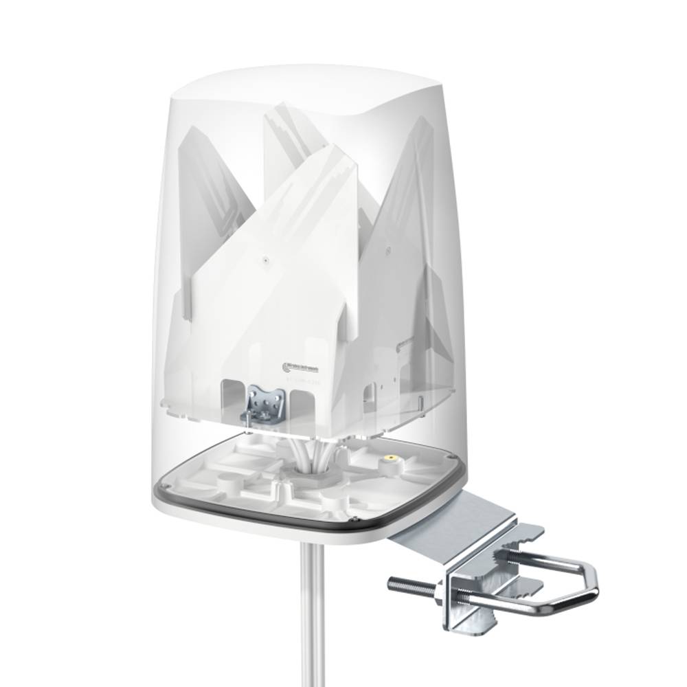 QuOmni AO5G4-G LTE / 5G Rundstrahlantenne - Global, 4dBi, 4x4 MIMO, IP67, 5m / SMA