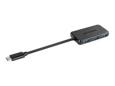 USB-HUB 4-Port Transcend USB3.1 TYPE-C HUB2C ohne Netzteil Multimedia-Technik HUBs