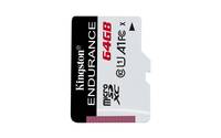 Kingston Technology High Endurance 64 GB MicroSD UHS-I Klasse 10 Multimedia-Technik Micro SD Karten