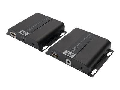 DIGITUS 4K HDMI Extender über CAT/IP (Set), PoE Multimedia-Technik HDMI-Adapter