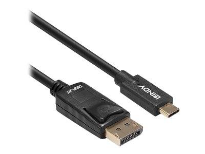 LINDY USB Typ C an DisplayPort Adapterkabel mit HDR 10m Multimedia-Technik Displayport-Adapter