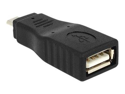 DELOCK USB Adapter A -> micro B Bu/St OTG / Konverter USB