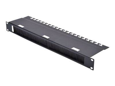 DIGITUS Kabelführungspanel 1HE schw.f. 24 Stk m. Bürstenleis Multimedia-Technik 19 Zubehör