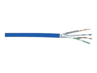 DIGITUS CAT.6A U/FTP Verlegekabel, 100m, simplex,100m,grau Kabel Patchkabel RJ45 Cat.6