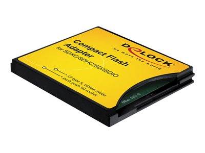 DELOCK Adapter SDHC/MMC -> Compact Flash Multimedia-Technik
