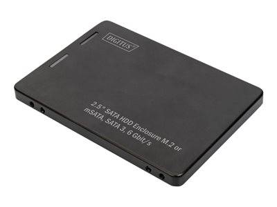 DIGITUS 2,5 SATA Festplattenadapter für M.2 oder mSATA Multimedia-Technik Festplattenzubehör