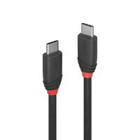 Lindy 36905 USB Kabel USB 3.2 Gen 1 (3.1 Gen 1) 0,5 m USB C Schwarz Multimedia-Technik USB-Kabel