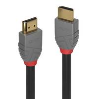 Lindy 36961 HDMI-Kabel 0,5 m HDMI Typ A (Standard) Schwarz, Grau Multimedia-Technik