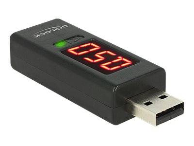 DELOCK USB Adapter A -> A St/Bu mit LED Anzeige / Konverter USB
