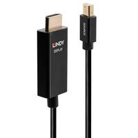 Lindy 40920 Videokabel-Adapter 0,5 m Mini DisplayPort HDMI Schwarz Multimedia-Technik