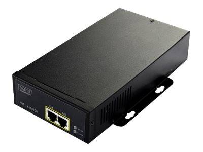 DIGITUS Injektor PoE++ Gigabit 802.3bt 10/100/1000Mbps 95W Multimedia-Technik Netzwerkzubehör