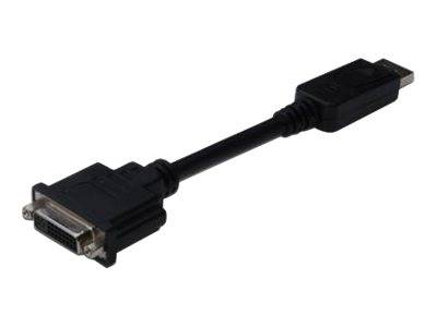 DIGITUS DisplayPort Adapter DPort -> DVI(24+5) St/Bu 0.15m Multimedia-Technik Displayport-Adapter