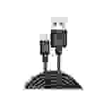 LINDY USB an Lightning Kabel schwarz 3m Multimedia-Technik Ladekabel